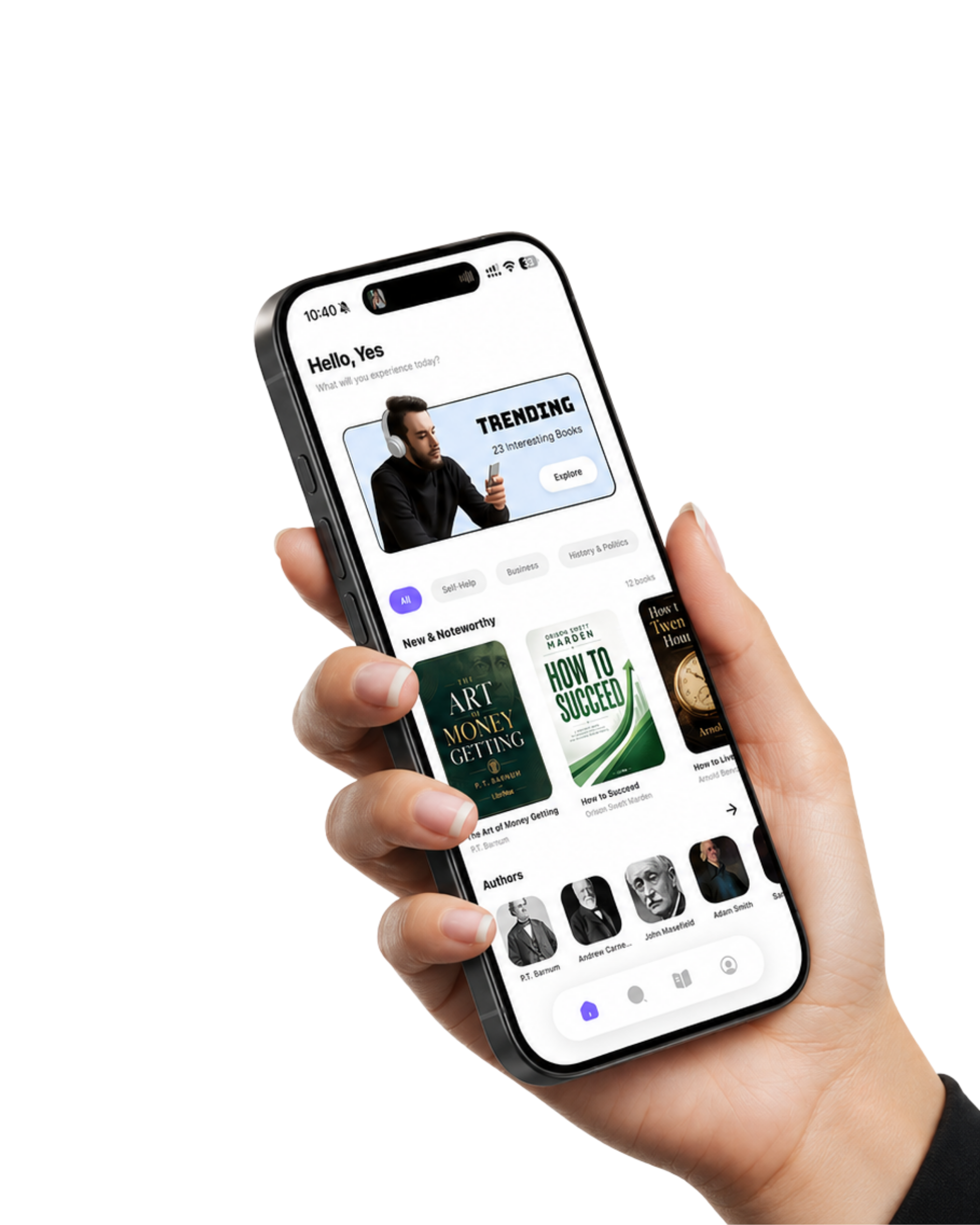 SWOO library screen